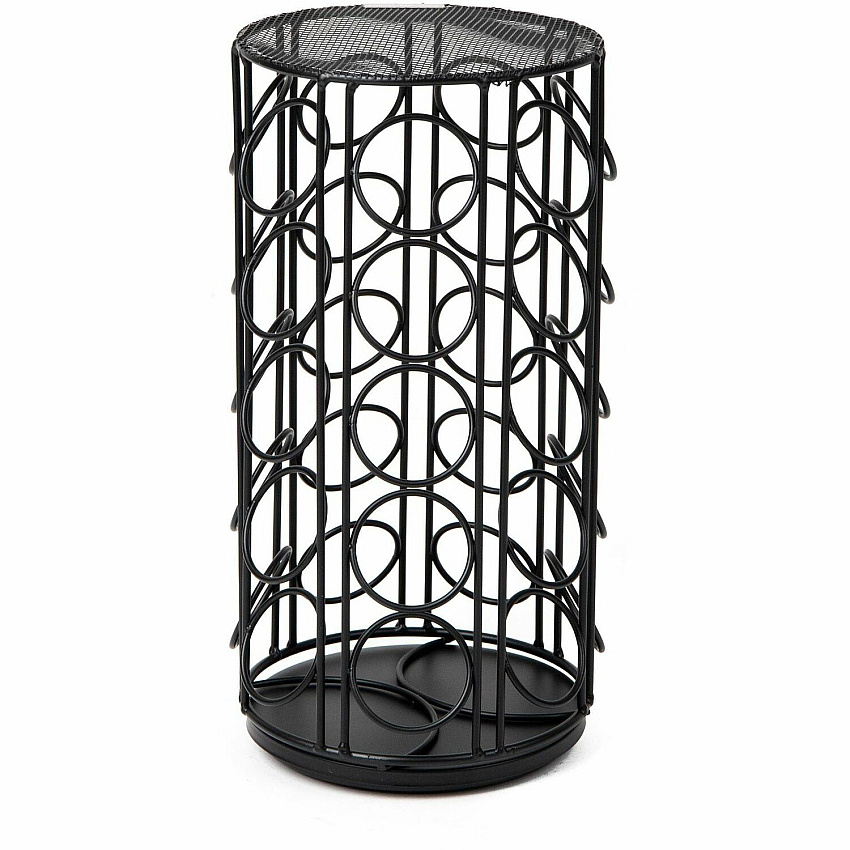 Mind Reader 35-pod Coffee Carousel 35 x Coffee Pod - 12.25" Height x 6.10" Width x 6.10" Length - Black - 1 Each (METCAR35BLK)