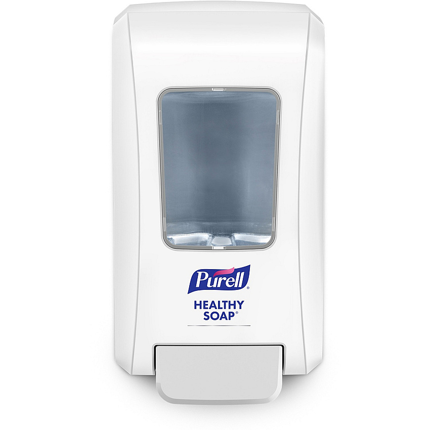 PURELL&reg; FMX-20 Foam Soap Dispenser Manual - 2.11 quart Capacity - Site Window, Locking Mechanism, Durable, Wall Mountable, Rugged - White - 1 Each (523006)