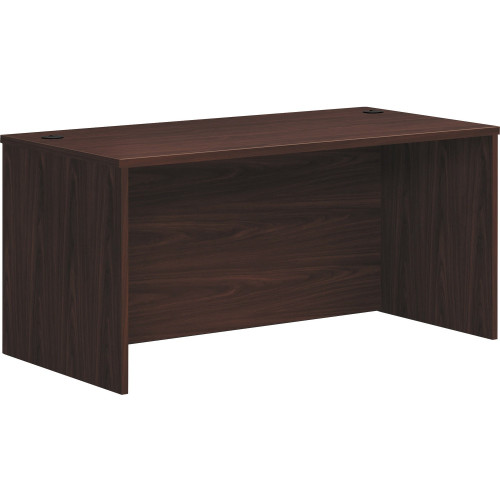 HON Foundation Rectangle Top Desk Shell, 60w x 30d x 29h, Mahogany (LM6030N)