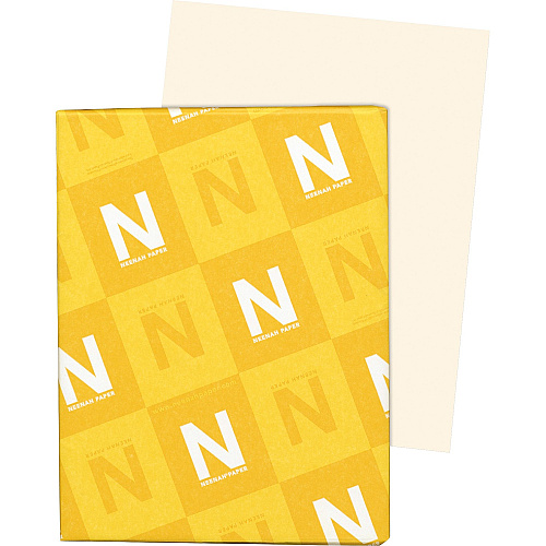 Exact Vellum Bristol Paper - Ivory Letter - 8 1/2" x 11" - 67 lb Basis Weight - Heavyweight, Durable, Quick Drying, Acid-free - Ivory - 250 / Pack (82361)