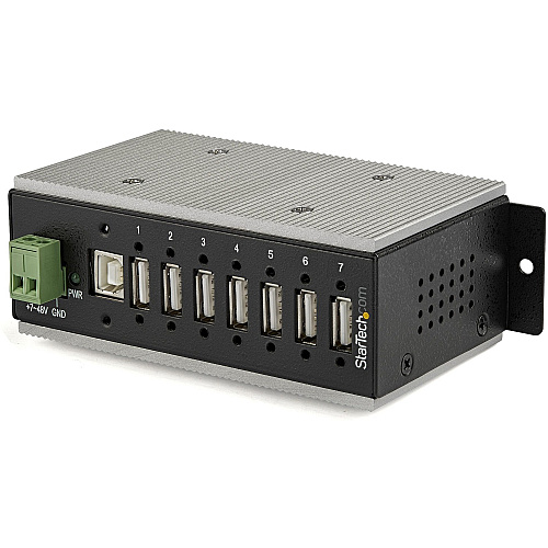 StarTech 7 Port Usb 2.0 Hub Industrial (-40/185f) (HB20A7AME)