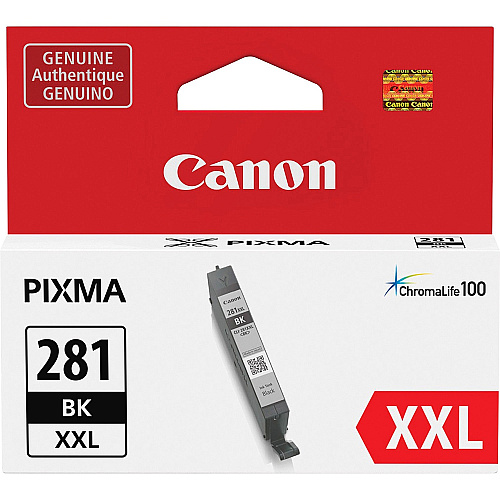 Canon CLI-281 XXL Original Inkjet Ink Cartridge - Black - 1 Each Inkjet - 1 Each (CLI281XXLBK)
