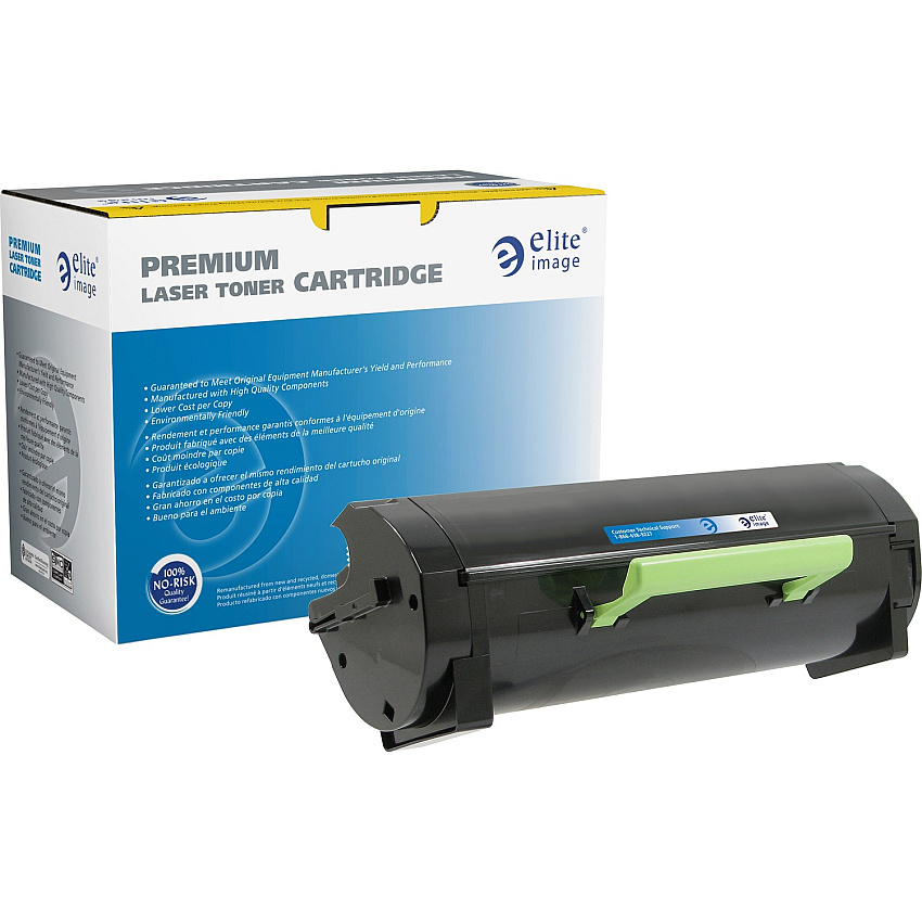 Elite Image Remanufactured MICR Ultra High Yield Laser Toner Cartridge - Alternative for Lexmark 50F1U00 - Black - 1 Each 20000 Pages (76259)
