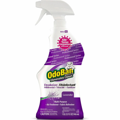 OdoBan Lavender Deodorizer Disinfectant Spray (910162QC12CT)