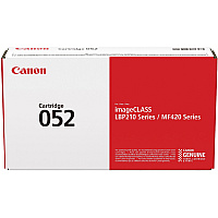 Canon 052 Original Laser Toner Cartridge - Black - 1 Each 3100 Pages (CRTDG052)