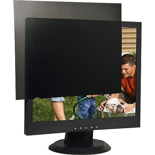 Business Source 17" Monitor Blackout Privacy Filter Black For 17" LCD Monitor - 5:4 - Anti-glare - 1 Each (BSN20665)