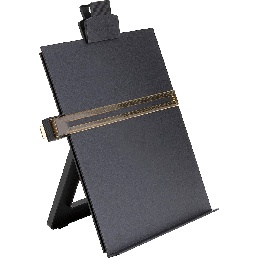 Business Source Easel Copy Holder Black - 1 Each (BSN38952)