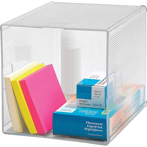 Business Source Clear Cube Storage Cube Organizer (82980)