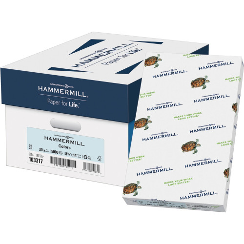 Hammermill Paper for Copy Copy & Multipurpose Paper - 30% Fiber Recycled  Content (103317CT)