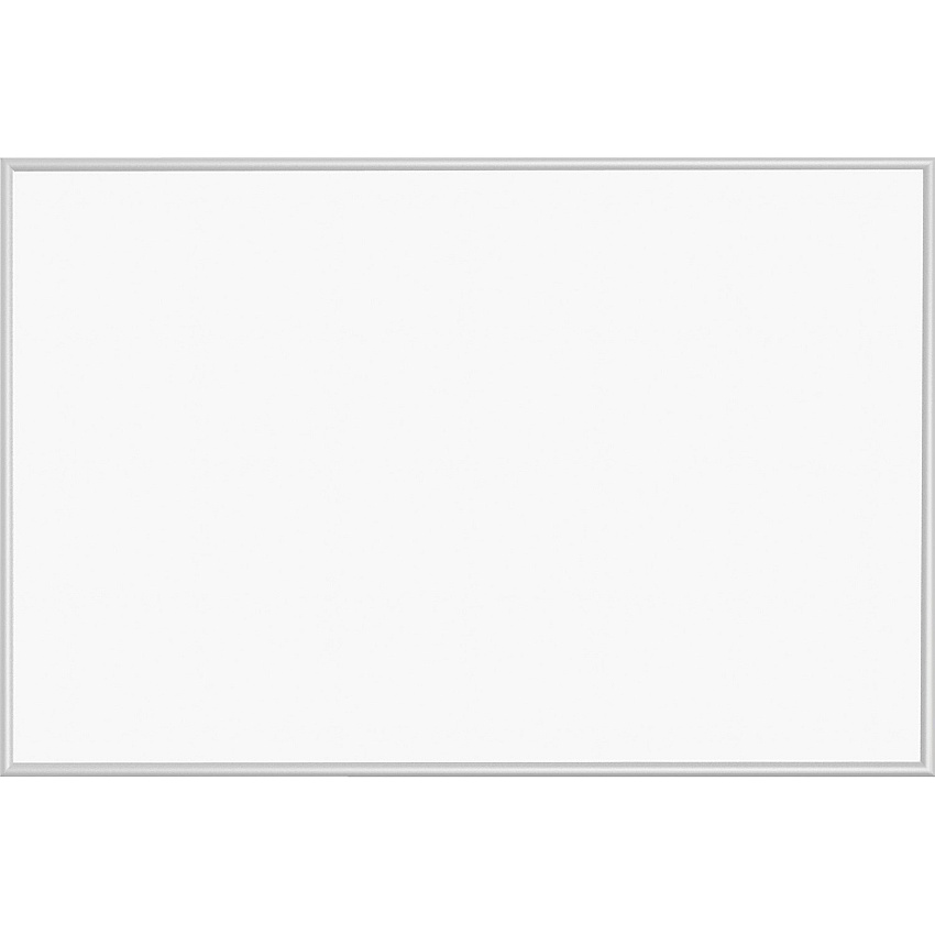 Lorell Dry-erase Board 72" (6 ft) Width x 48" (4 ft) Height - White Styrene Surface - Silver Aluminum Frame - Rectangle - 1 Each (LLR00502)