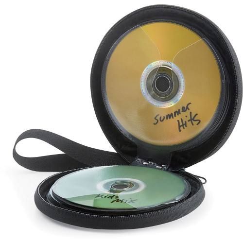 Verbatim CD/DVD Storage Wallet 24 ct. Black (70104)