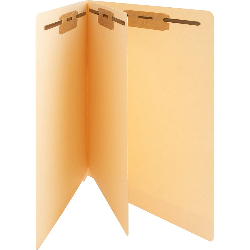 Business Source Letter Recycled Medical File Folder 8 1/2" x 11" - 3/4" Expansion - 2" Fastener Capacity - End Tab Location - 11 pt. - 10% Recycled - 40 / Box (BSN00200)