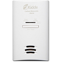 Kidde Carbon Monoxide Alarm Wired - 220 V AC - Audible - Wall Mountable (21025759)