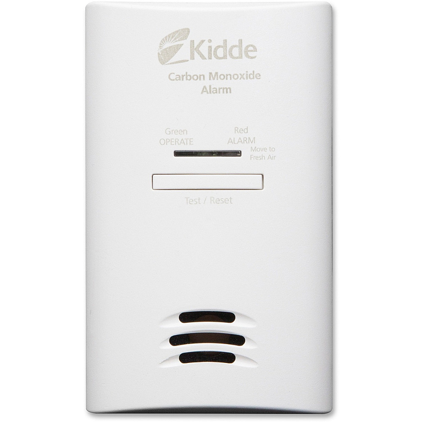 Kidde Carbon Monoxide Alarm Wired - 220 V AC - Audible - Wall Mountable (21025759)