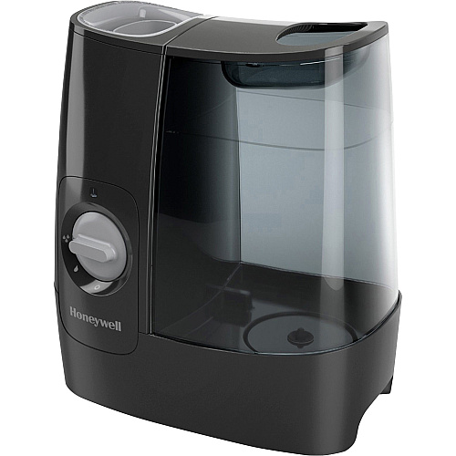 Honeywell HWM845 Warm Mist Humidifier Warm Mist - 1 gal Tank - 520 Sq. ft. - Black (HWM845B)