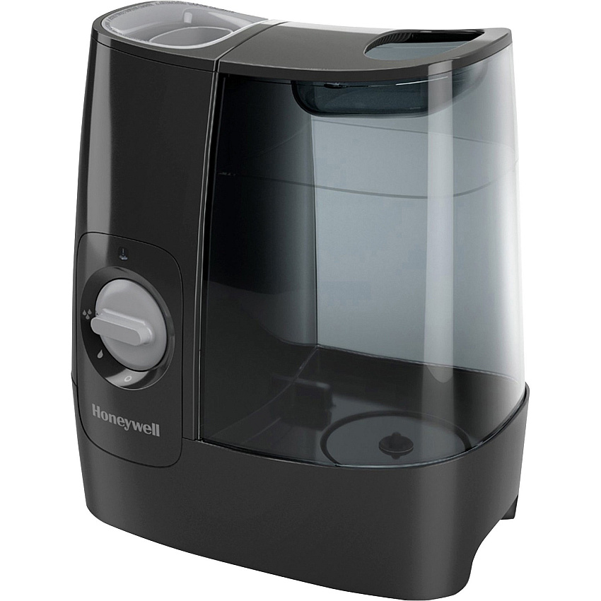 Honeywell HWM845 Warm Mist Humidifier Warm Mist - 1 gal Tank - 520 Sq. ft. - Black (HWM845B)