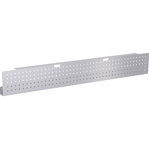 Lorell 72" Training Table Modesty Panel 66" Width x 3" Depth x 10" Height - Steel - Metallic Silver - 1 Each (LLR61633)
