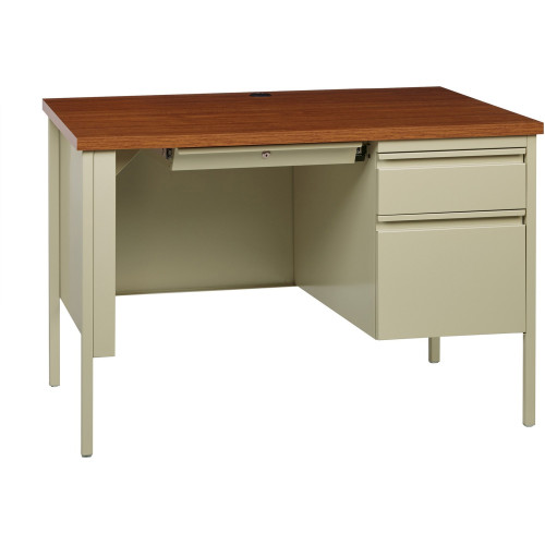 Lorell Fortress Series Oak Laminate Top Desk (66947)