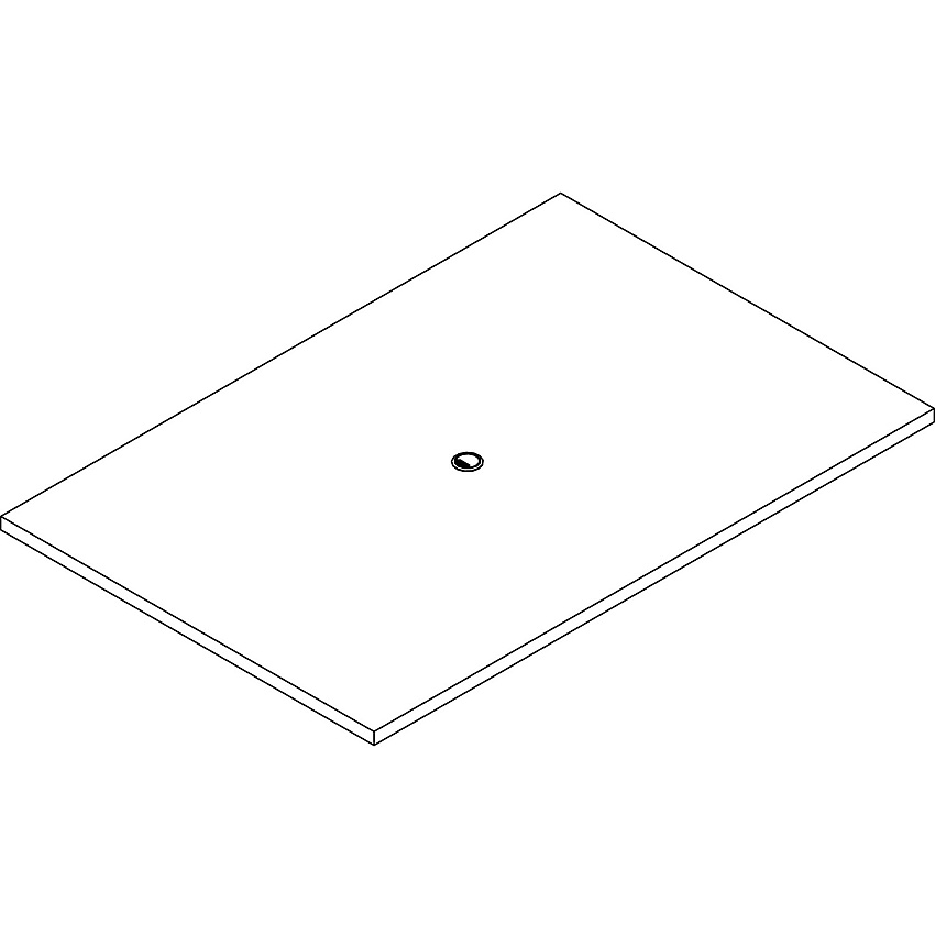 Lorell Prominence 2.0 Rectangular Conference Tabletop Mahogany Rectangle, Laminated Top - 72" Table Top Width x 48" Table Top Depth x 1.50" Table Top Thickness - Assembly Required - Particleboard Top Material - 1 Each (LLRPRC4872MY)