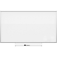 Quartet Silhouette Total Erase Board 48" (4 ft) Width x 85" (7.1 ft) Height - White Melamine Surface - Rectangle - Assembly Required - 1 Each (C8548)