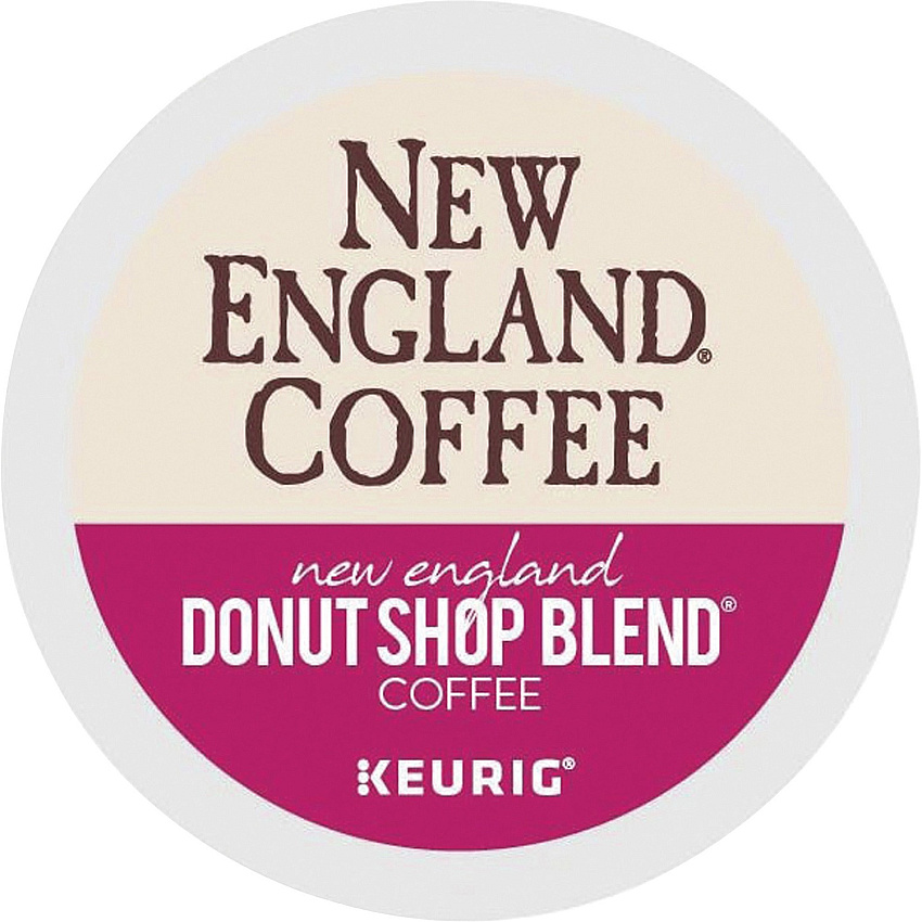 New England Coffee&reg; K-Cup Donut Shop Blend Coffee Light - 24 / Box (0038)