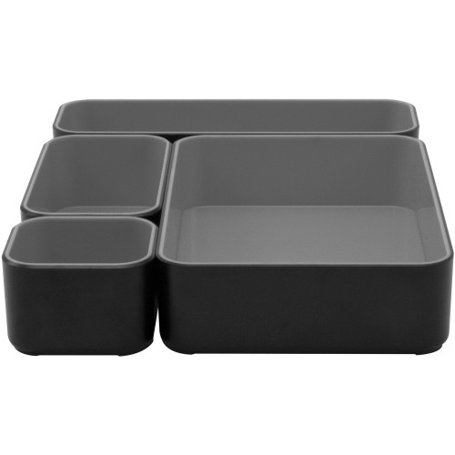 Advantus Fusion Stackable Desktop Storage Bins (37686)