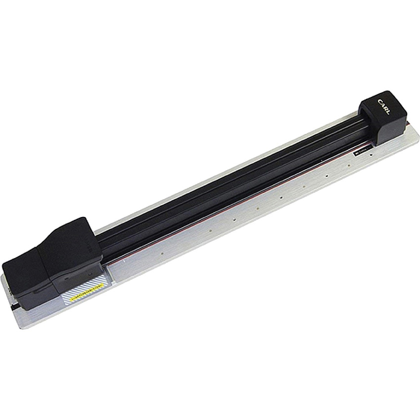 CARL X-trimmer Paper Trimmer 80 Sheet Cutting Capacity - 20" Cutting Length - 3" Height x 5" Width x 33.5" Length - Black, Silver - 1 Each (12500)