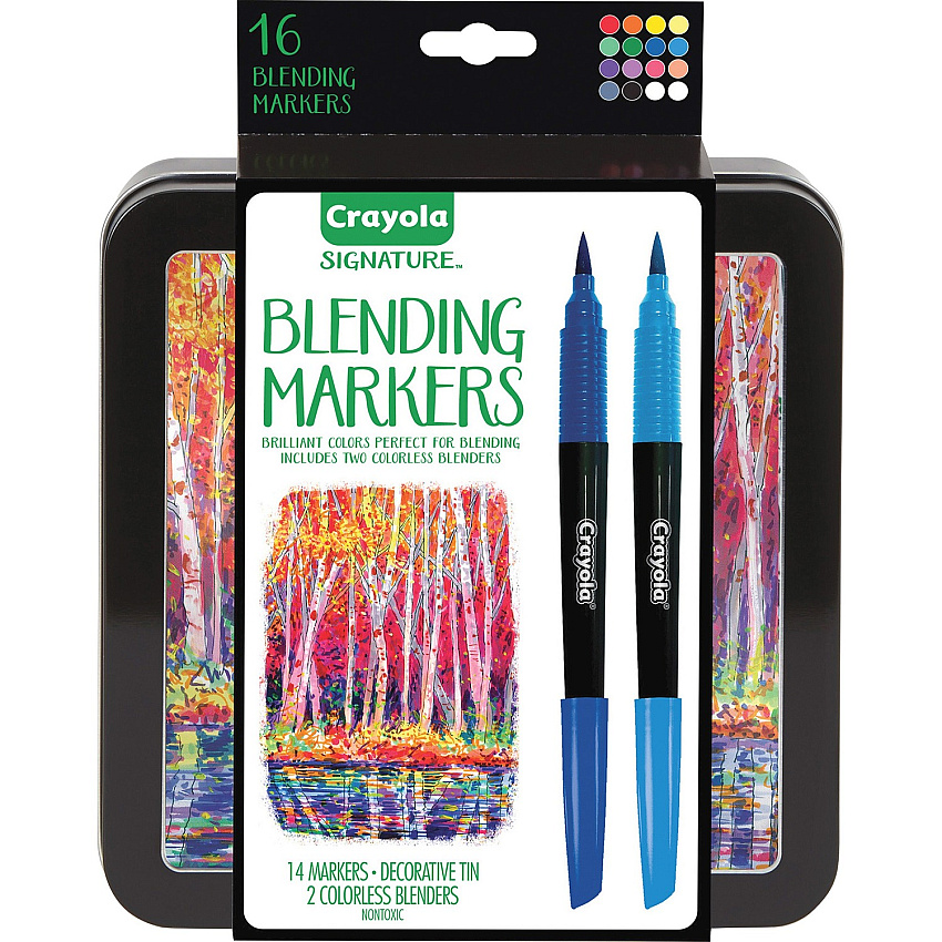 Crayola Signature Blending Markers 16 / Set (586502)