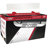 GBC Select-A-Size Thermal Lamination Film Sheet Size Supported: 0.12" Thickness - Laminating Pouch/Sheet Size: 9" Width x 100 ft Length - for ID Badge - Clear - 1 Roll (39069)