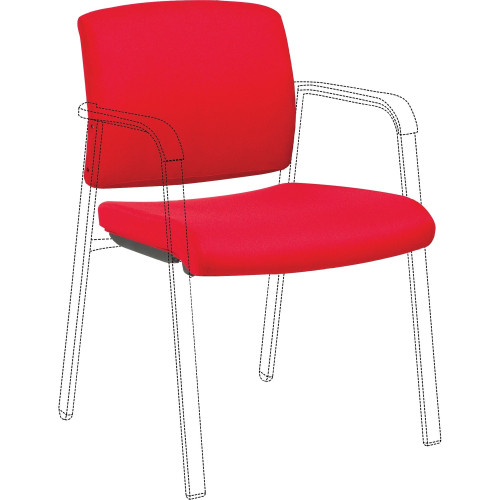 Lorell Stackable Chair Upholstered Back/Seat Kit (30949)