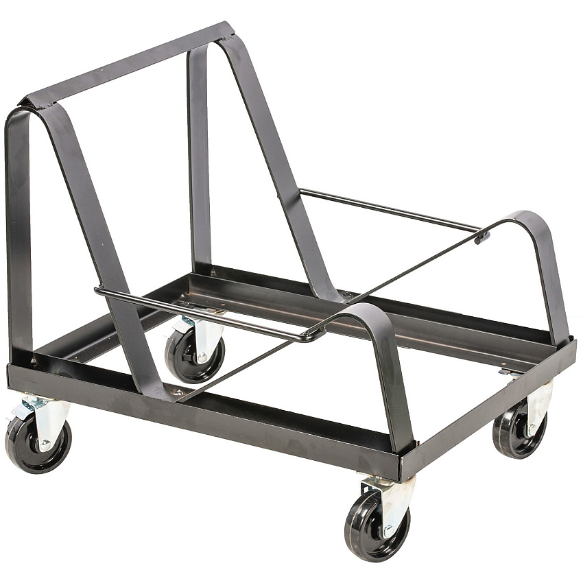 Lorell Stack Chair Dolly 25.50" Length x 20" Width x 22.75" Height - Steel Frame - Black - 1 Each (LLR42954)