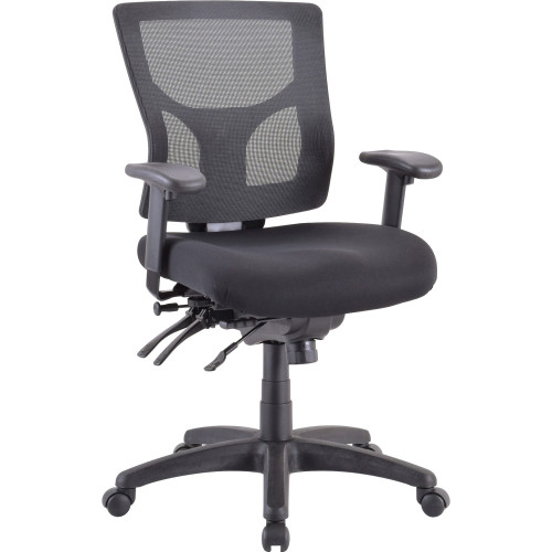 Lorell Conjure Executive Mid-back Mesh Back Chair (62001)