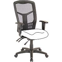 Lorell Ergomesh Executive Mesh High-Back Chair (86200) Frame Black - 1 Each (LLR86210)