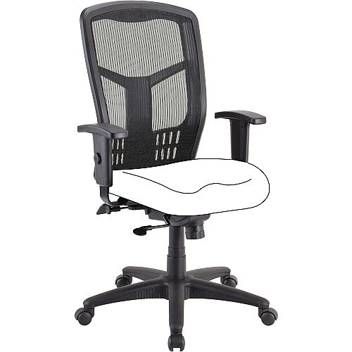 Lorell Ergomesh Executive Mesh High-Back Chair (86205) Frame Black - 1 Each (LLR86212)