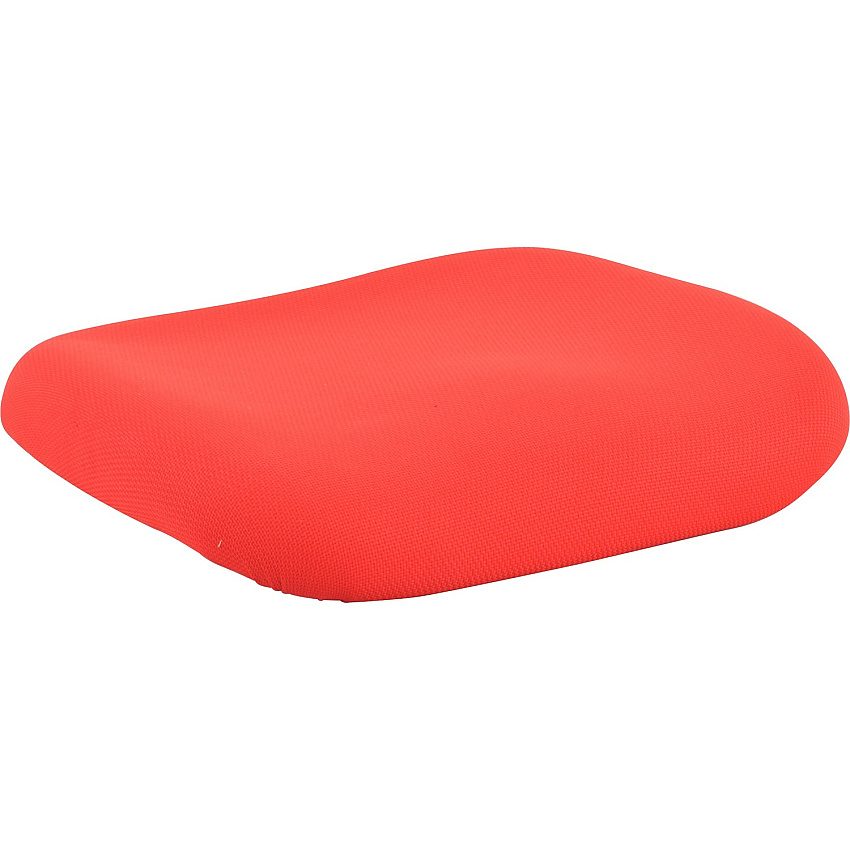 Lorell Premium Molded Tractor Seat For Ergomesh Frame Red - Fabric - 1 Each (LLR86214)