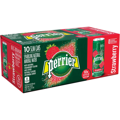 Perrier Slim Can Mineral Water Beverage (074780447041)