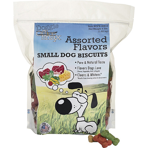 Office Snax Doggie Treats Bulk Box For Dog - 4 lb (00612)