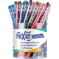 Pilot FriXion ColorStix Ballpoint Pen Medium Pen Point - Erasable - Gel-based - 48 / Display Box (57087)