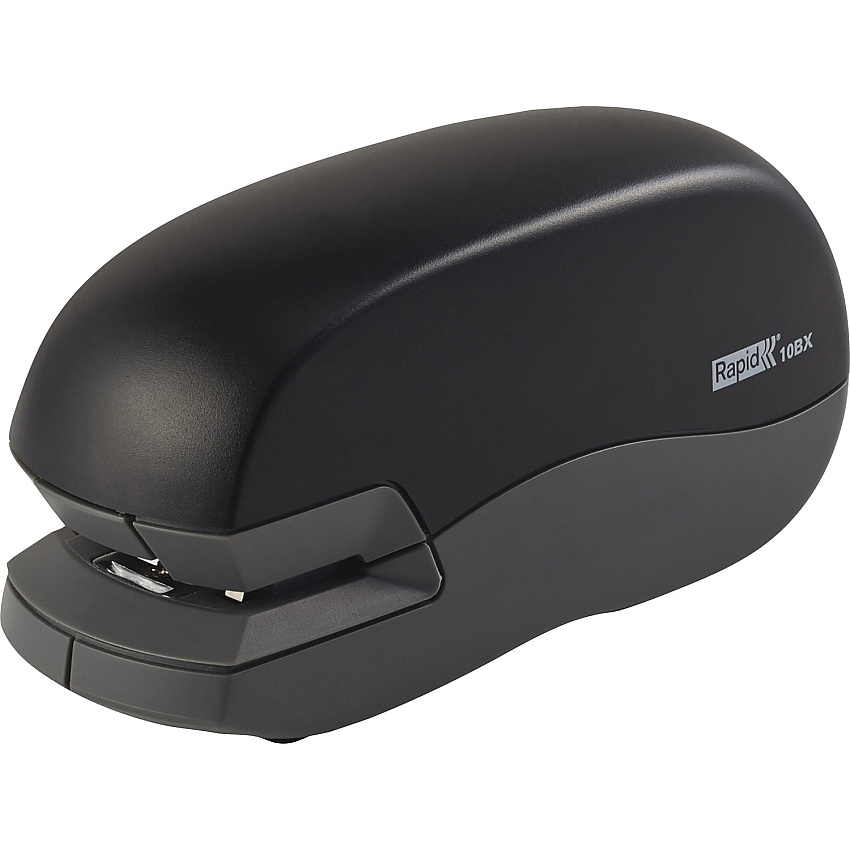 Rapid Electric Stapler Staples Upto 10 Sheet - 4 x AA Batteries - 1 Each - Black (73125)