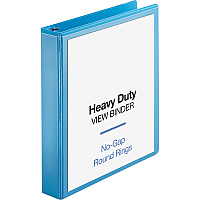 Business Source Heavy-duty View Binder 1 1/2