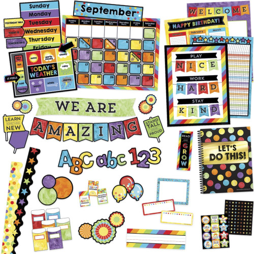 Carson-Dellosa Carson Dellosa Education Celebrate Learning Variety Decor Set (145090)