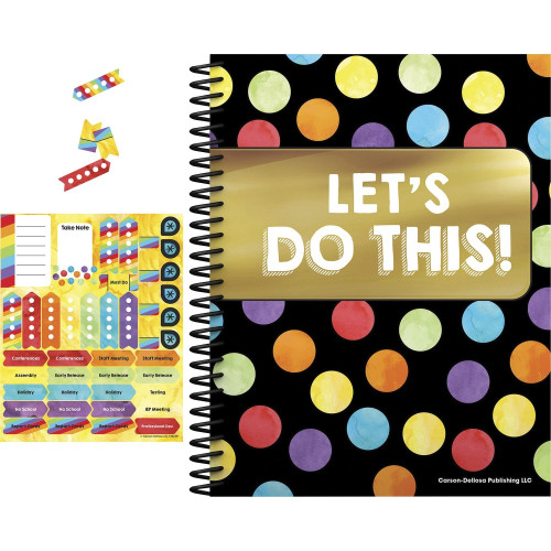 Carson-Dellosa Carson Dellosa Education Celebrate Learning Planner/Accent Set (145110)