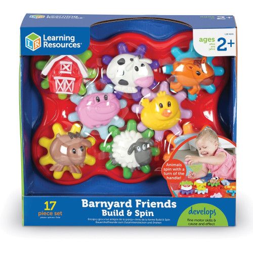 Learning Resources Build & Spin: Farm Friends (LER9221)