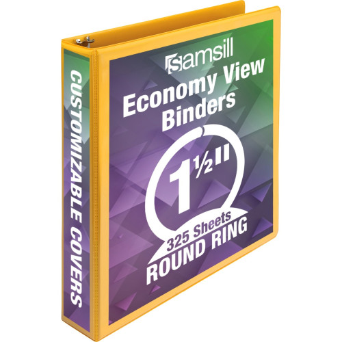 Samsill Economy Round Ring View Binder (18551)
