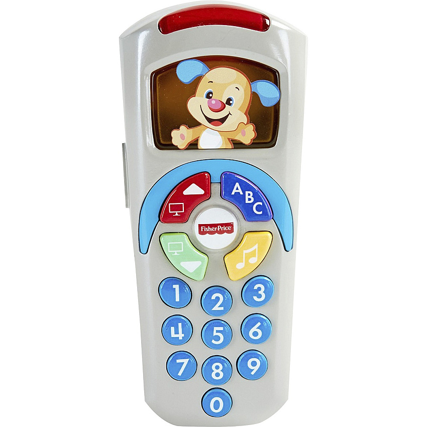 Laugh & Learn Puppy's Remote Skill Learning: Alphabet, Songs, Interactive Learning, Number, Alphabet, Color, Fine Motor, Opposite (CMW48)