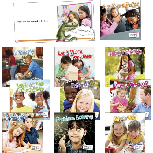 Rourke Educational Grades K-2 Little World Social Skills Set Printed Book (102614)