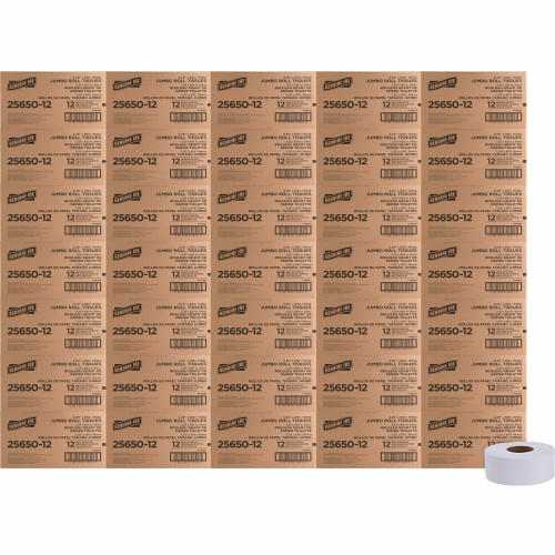 Genuine Joe 2-ply Jumbo Roll Dispenser Bath Tissue (2565012PL)