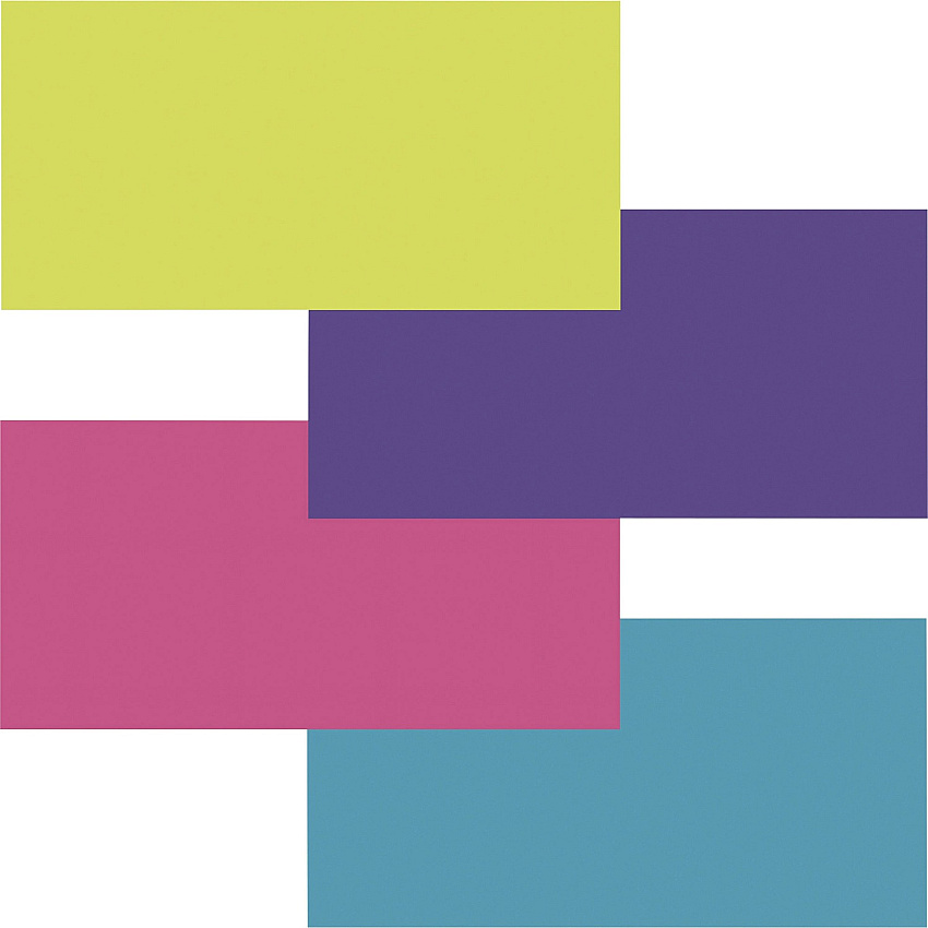 Fadeless Bright Colors Bulletin Art Paper Fun and Learning, Table Skirting, Display, Decoration, Art Project, Craft Project, Bulletin Board - 3.25" Height x 48" Width x 12 ft Length - Lime, Deep Purple, Magenta, Azure - 4 / Carton (57533)