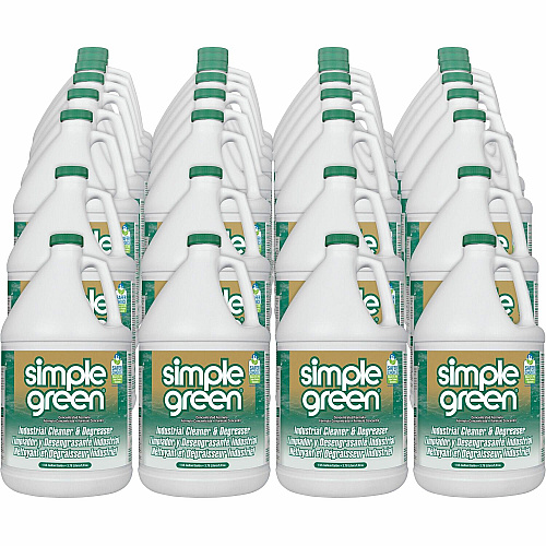 Simple Green Industrial Cleaner/Degreaser For Multipurpose, Multi Surface - Concentrate - Liquid - 128 fl oz (4 quart) - Original Scent - Non-abrasive, Non-flammable - Green - 168 / Pallet (13005PL)