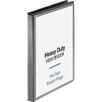 Business Source Heavy-duty View Binder 1/2